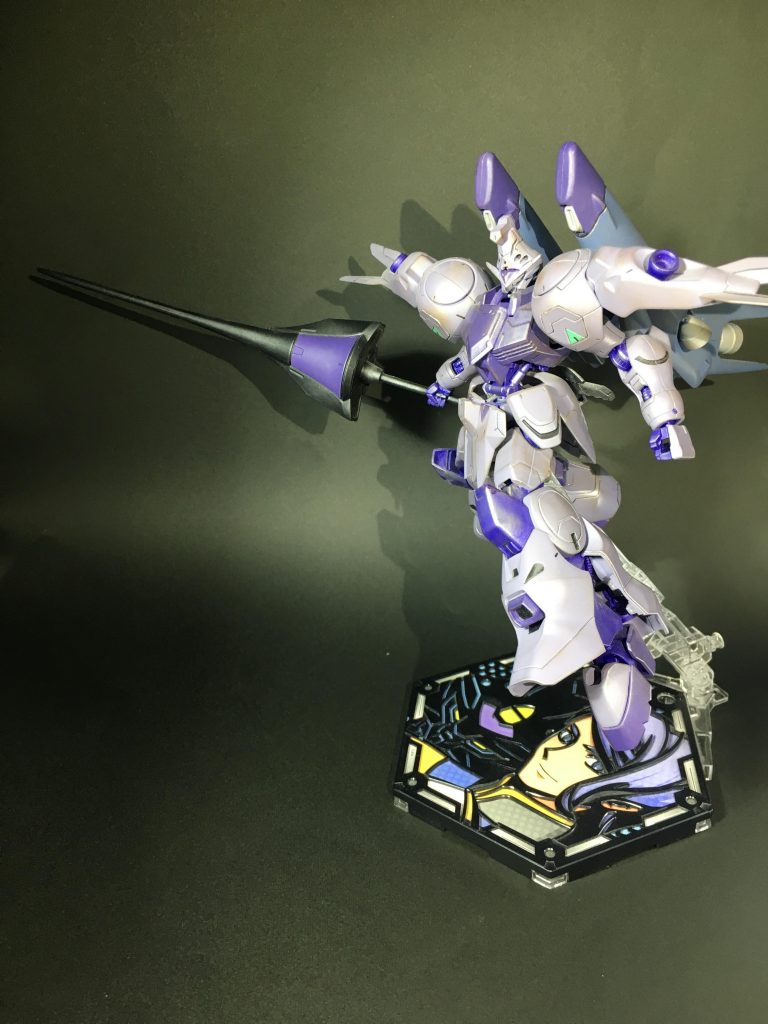 素立ちでもキマリスの無骨感が出てカッコいいのですが浮遊させて各部展開すると多少印象が変わります😊