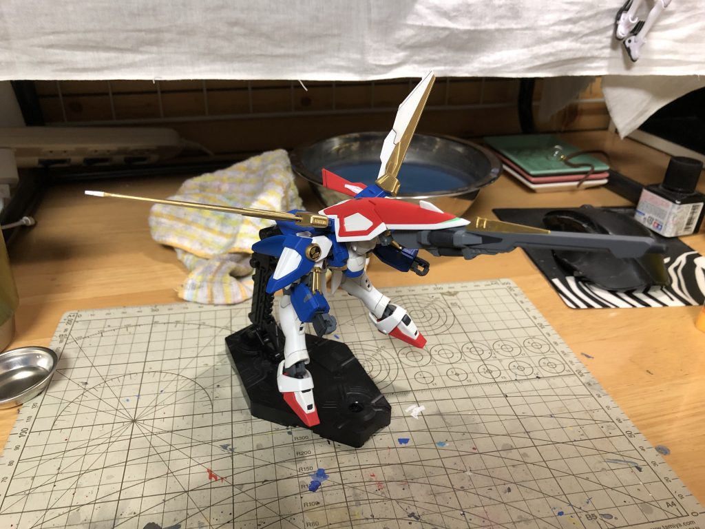 ウイングを作ると思い出す笑