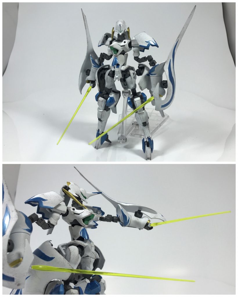 ## [魔導剣]

光魔法に属する魔法の一つ、光剣を扱うための触媒。
アシェル・ディ・ファレオの専用武装ではなく、聖騎士用の基本装備の一つ。