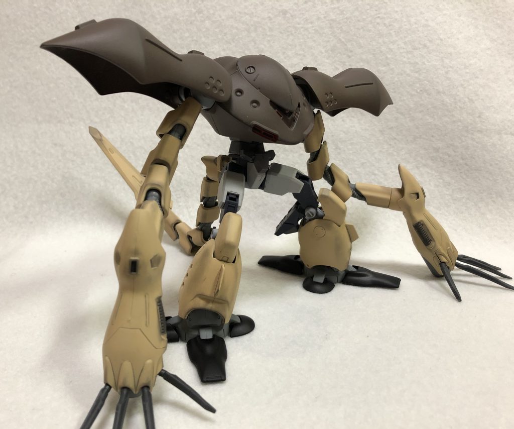 全面。かなりハイゴッグに出来ました。カラーはゴッグをイメージした配色です。