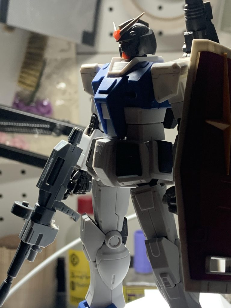 更に塗装前
いじったのは胸と股関節くらい。