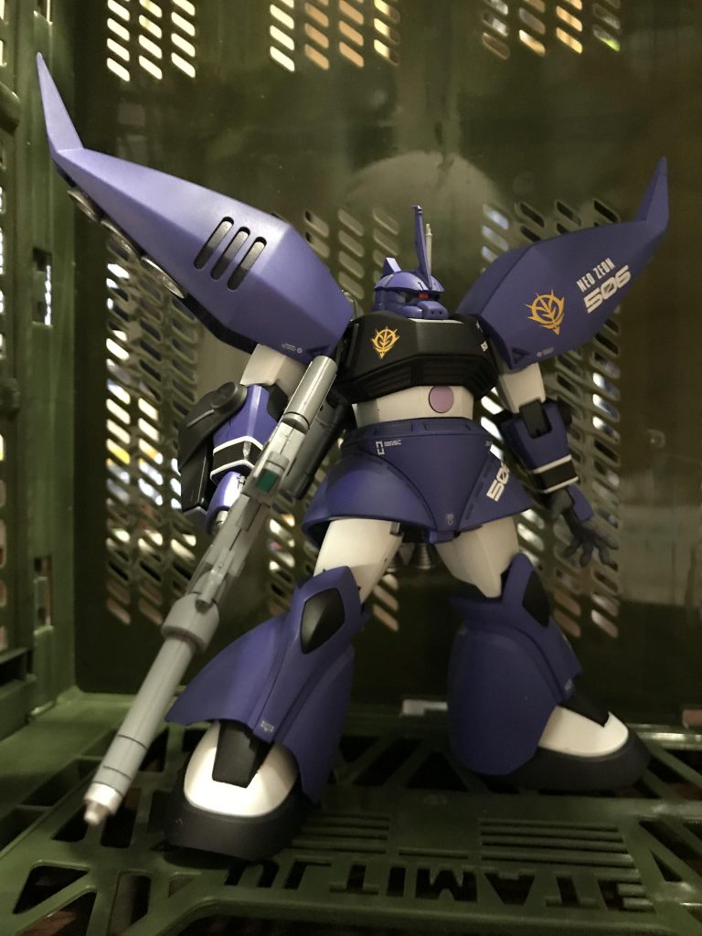 俺専用機なのでパーソナルカラーのブルーバイオレットで✨