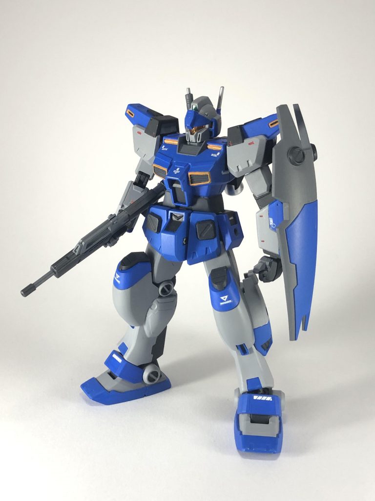 武装を外した状態。
元のスタイルから大きく変わらないようにしています。
ほとんどの武装はネオジム磁石で装着しています。