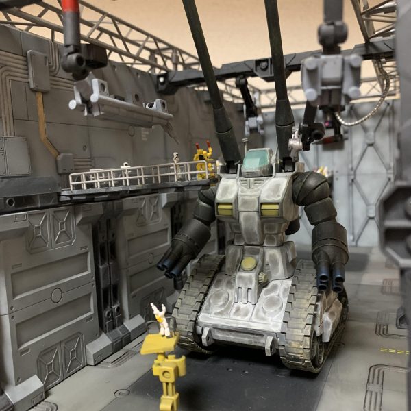 ガンタンク冬季迷彩仕様