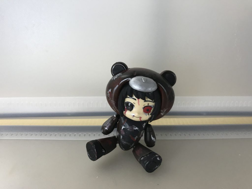 プチッガイふみなをベースに作ってみました。
自分は夜中に見たくないですかね。