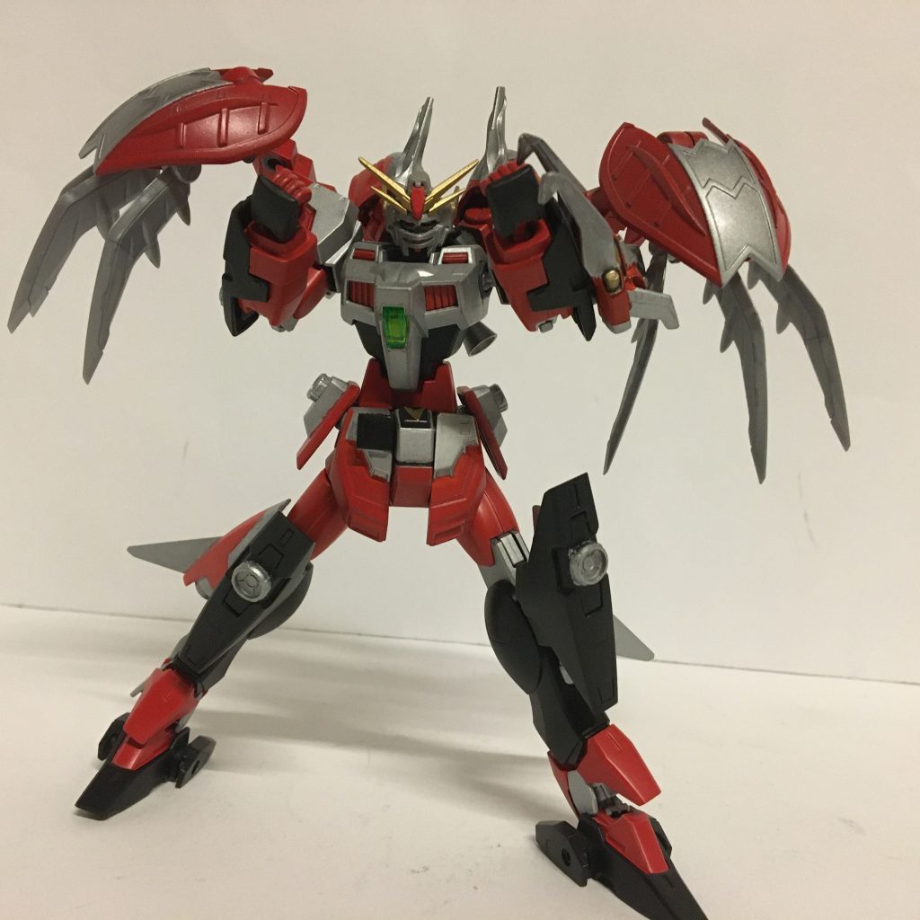 ガードベント?にはなりますがクロスボーン魔王の背中パーツのおかげで問題なく取り付けれました。
