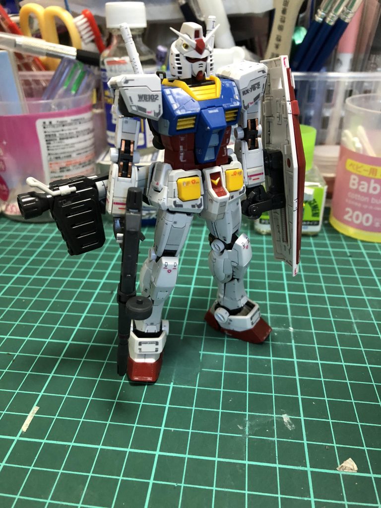 ビックリしました！ただ組み立てて墨入しただけなのにカッコイイ！