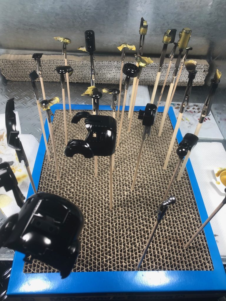 ガイア・メカサフスーパーヘヴィ→ガイア・アルティメットブラックを吹いたあとです。