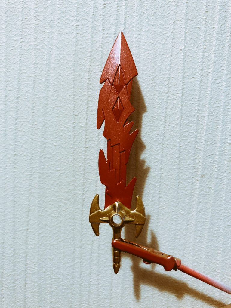 2つを合成した簡単製作のオリジナル武器