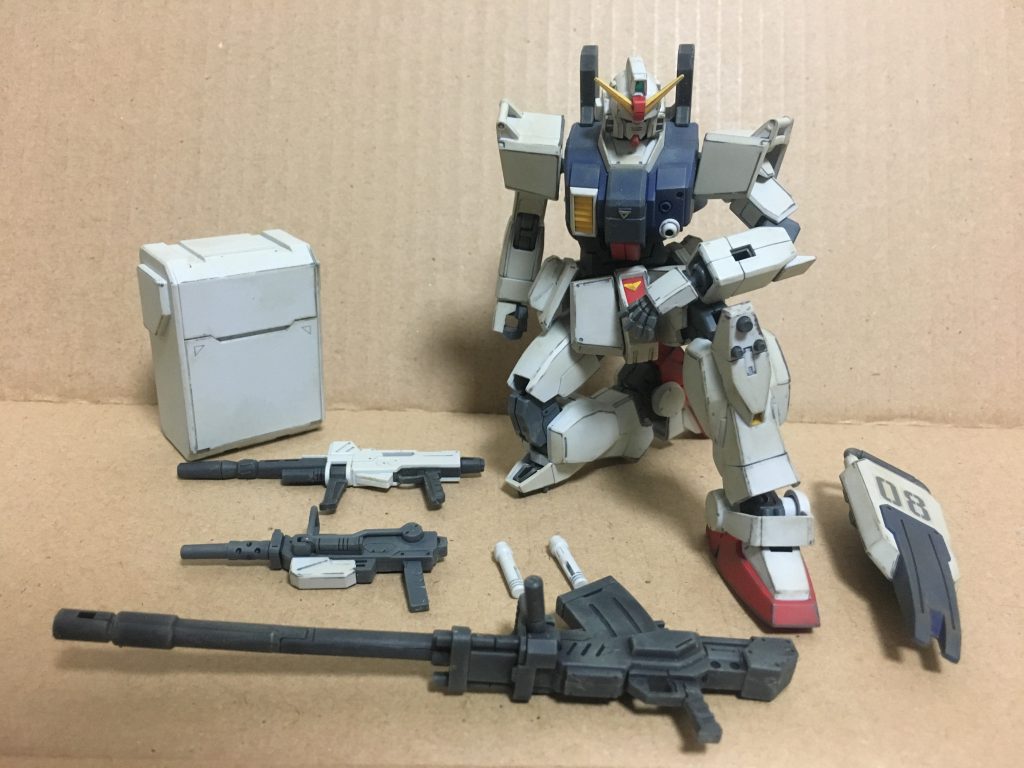 HGUC 陸戦型ガンダム（リニューアル版）–4枚目/制作者：@ZyouhoutantouSS