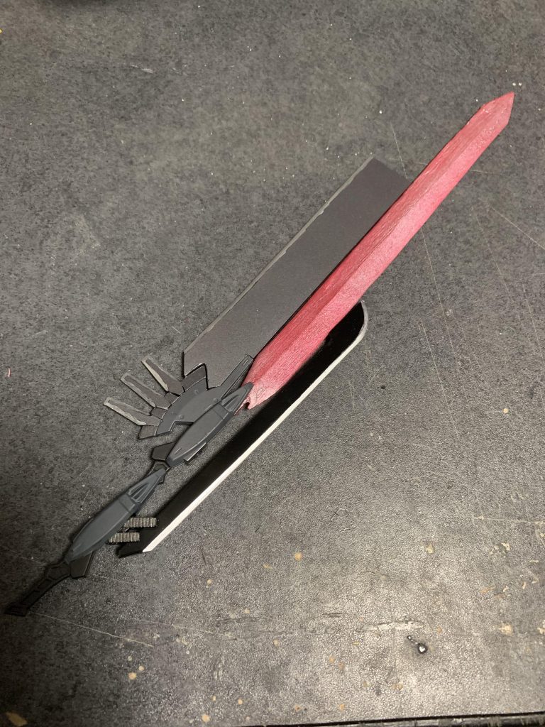 ビーム刃も作りました♪