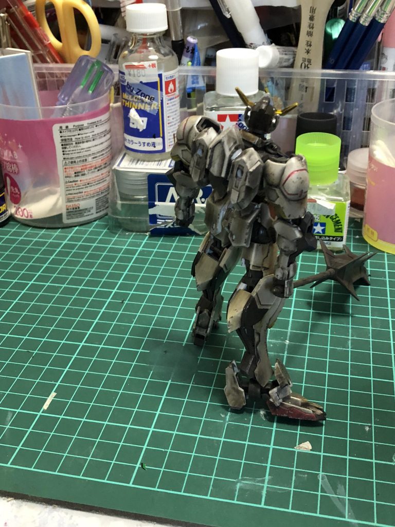 ところどころ白いところが残ってますが気にしませんw