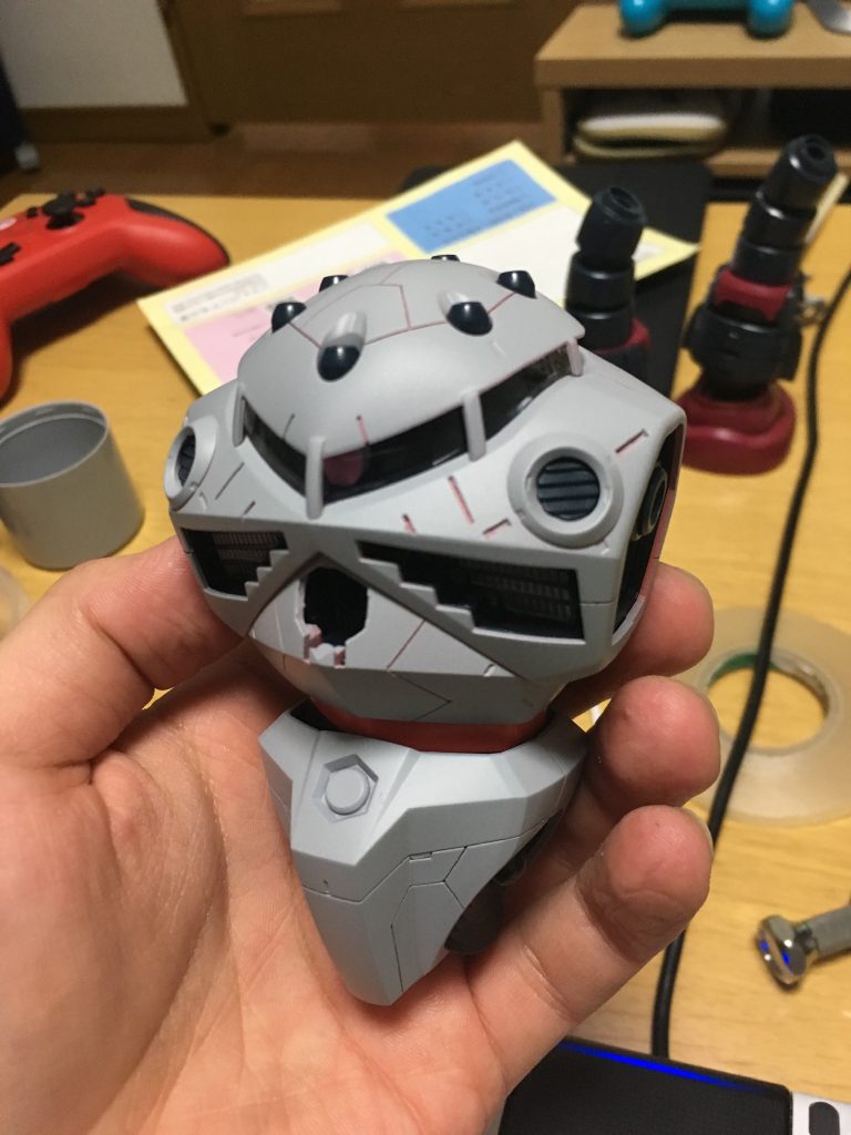 筋彫りです、結構悩みましたが太いスジと細いスジを上手く使い分けられたと思います。