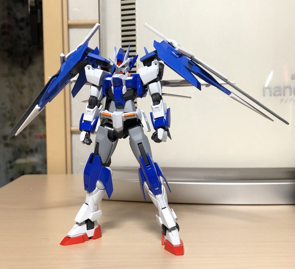 延長箇所を除き塗装が終了した状態
キズがまだあったのでサフのまま。