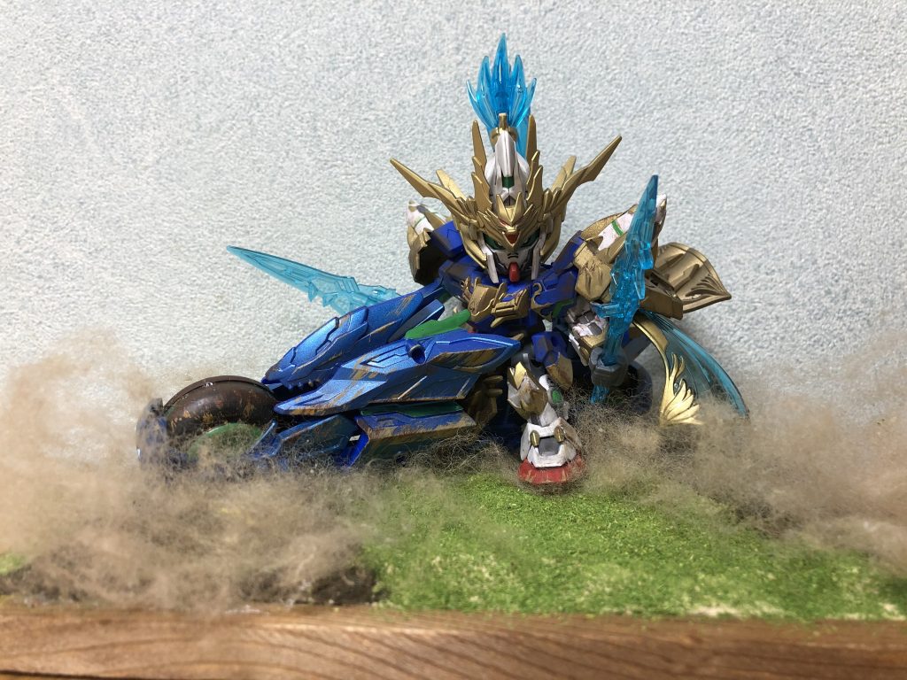 趙雲ダブルオーガンダム–3枚目/制作者：@overflag390