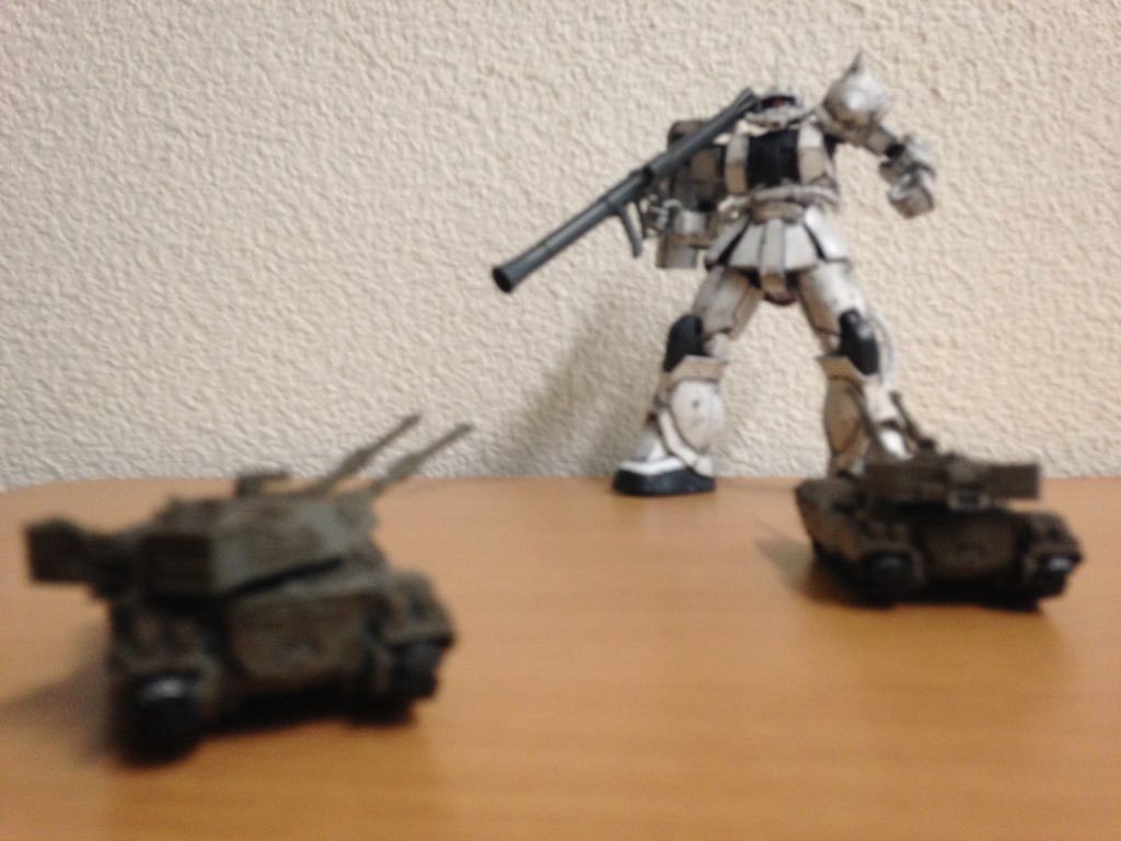 ザク　ホワイトオーガー–2枚目/制作者：けーた