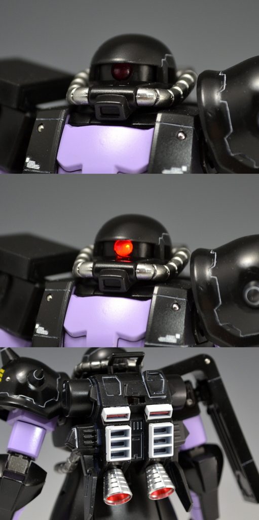 HGUC 黒い三連星ザクⅡ–2枚目/制作者:アイン