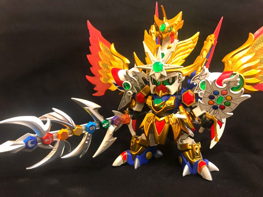 クリアパーツとメッキがかっこよすぎ。そして！！当時はお小遣いの中で集められず叶わなかった、閃光結晶全部づけ！！！子どもの頃の自分に見せてやりたい…