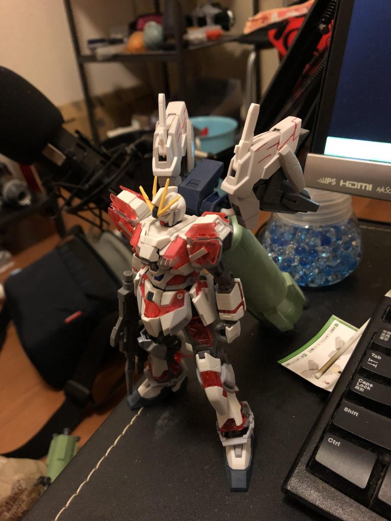 途中でリバーシブルガンダムとクシャトリアリペアードのタンクを追加しました。