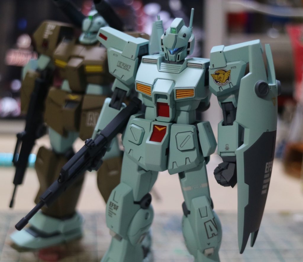 hguc120 ジムカスタム–4枚目/制作者：おめま@cat