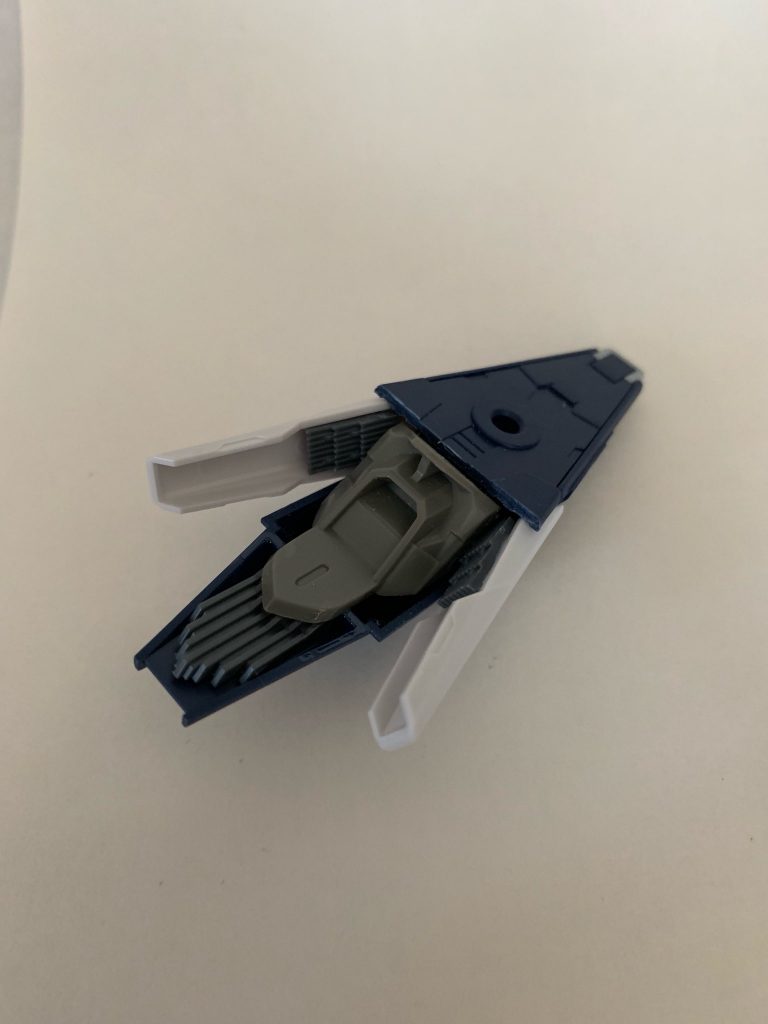 バーニアをあえて仕込まず、他にはないブースターを目指してみました。
とにかく、「加速力」が高いものになるように。