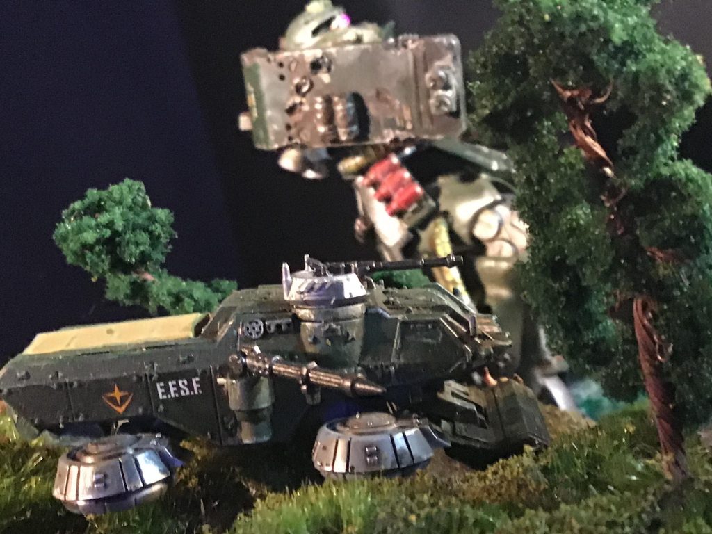 UC0080 1.2 1年戦争終戦翌日　連兵「もう、戦争は終わったのよ！　貴方達が闘う必要は無いわ！」–7枚目/制作者：sora