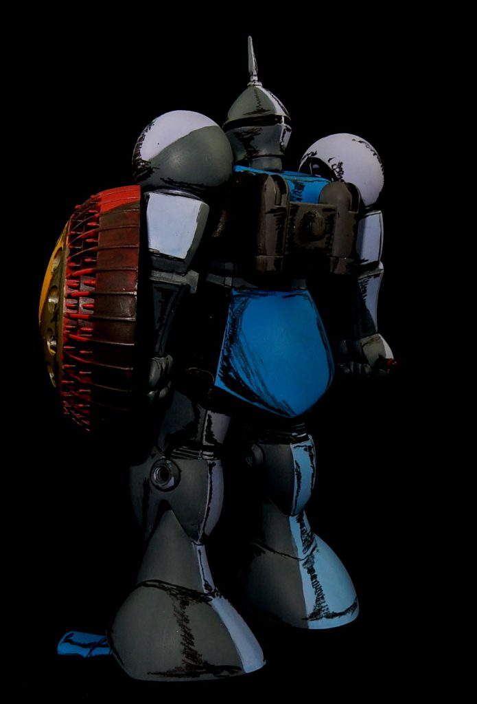 旧キット1/100ギャン　原作アニメイラスト風–6枚目/制作者：今日