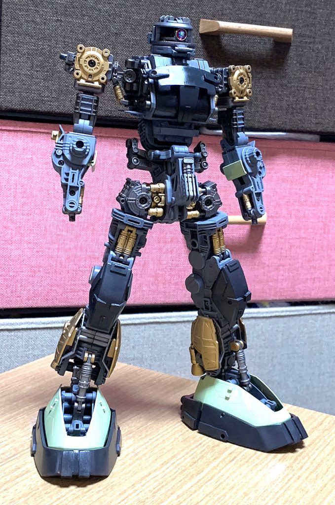 フレームの塗り分け(この後ウォッシングとドライブラシをしています)