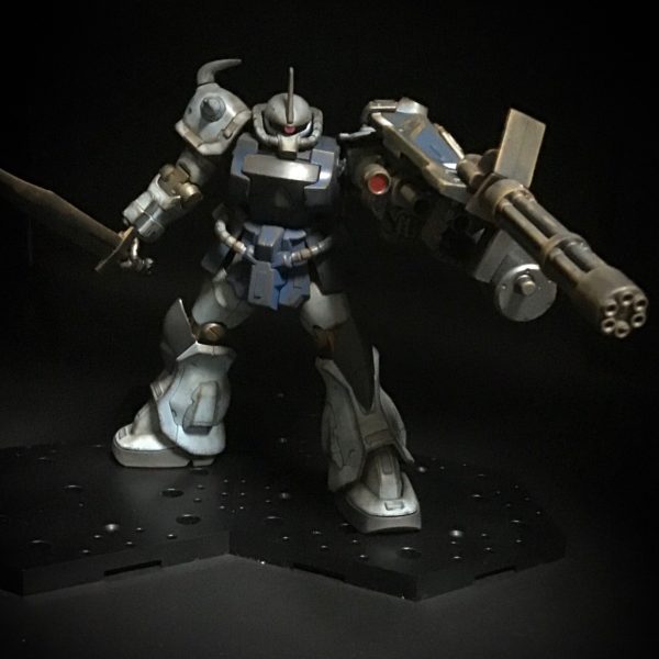 グフカスタムで汚し