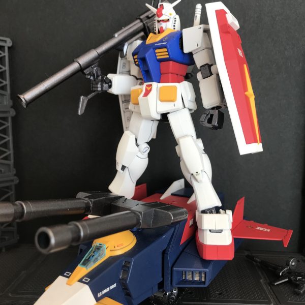 HGUC Gファイター＋ガンダム