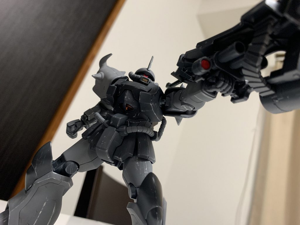 HGUC グフカスタム–4枚目/制作者：紅蓮の叩き人＝ゴンタ