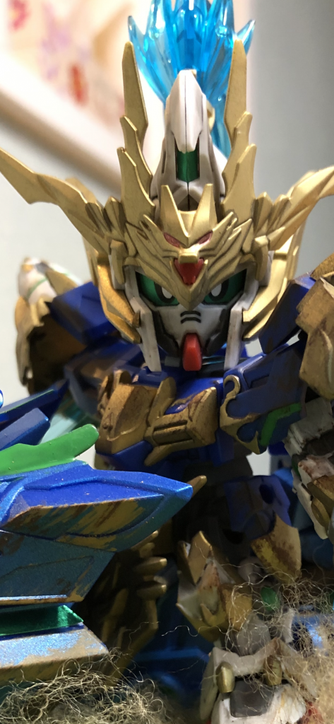 趙雲ダブルオーガンダム–4枚目/制作者：@overflag390