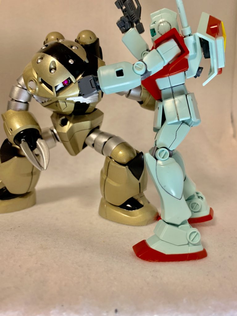 模擬戦中の光景