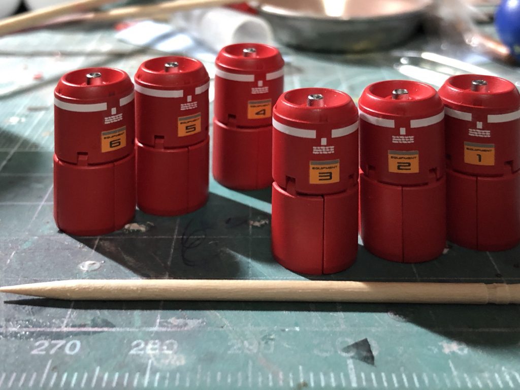 ファンネルに番号を振ってみました。