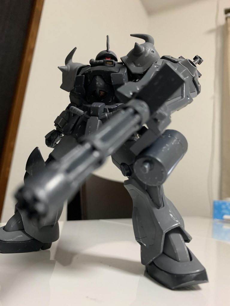 HGUC グフカスタム–5枚目/制作者：紅蓮の叩き人＝ゴンタ
