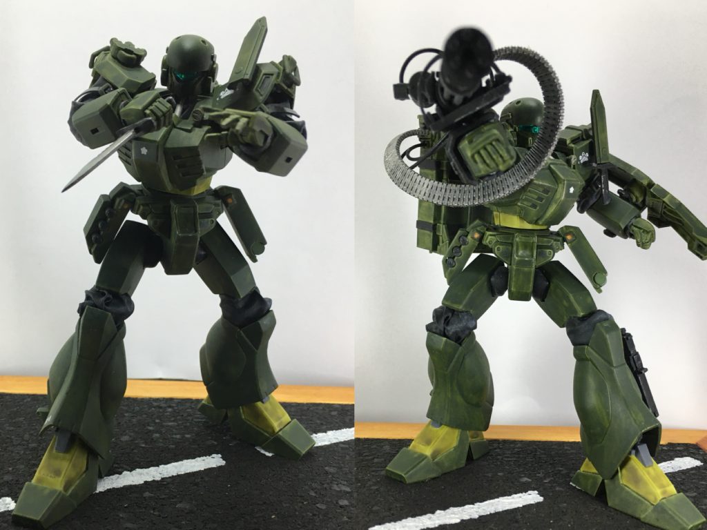 ジェガンD型自衛隊仕様(自衛隊用レイバー)–5枚目/制作者：でっきぃ