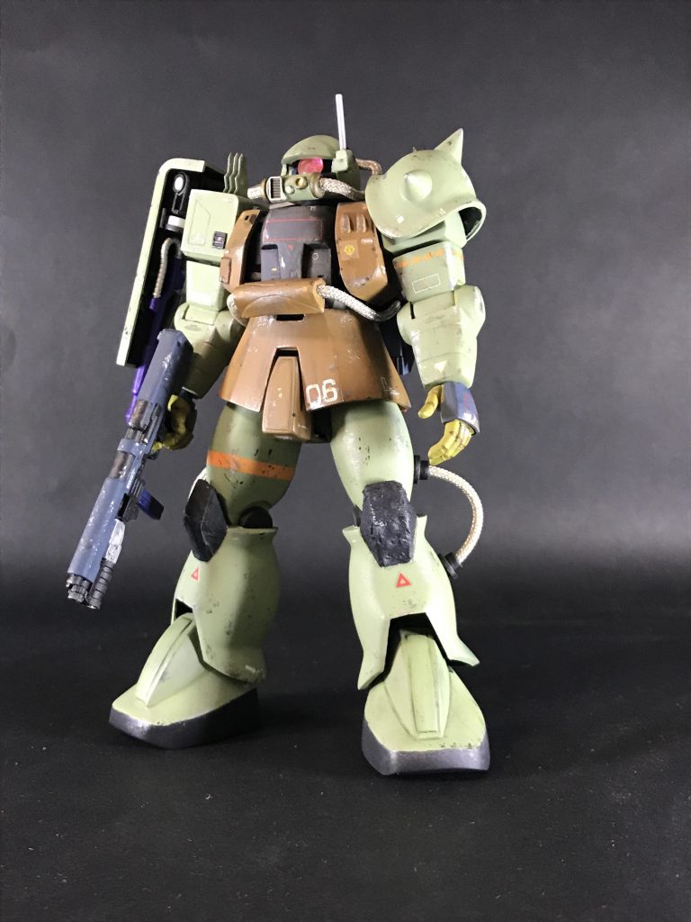 全体のパイプはメッシュパイプに交換。太さは約2ミリで統一してます。