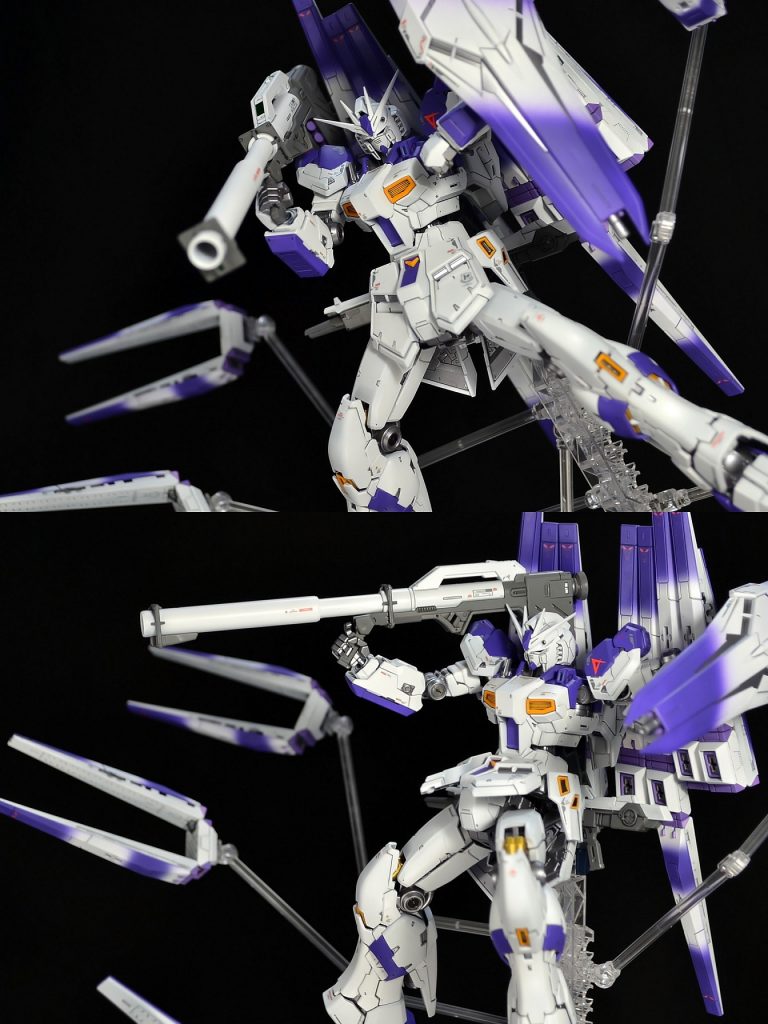 RG νガンダム ダブル・フィン・ファンネル装備型–8枚目/制作者:アイン
