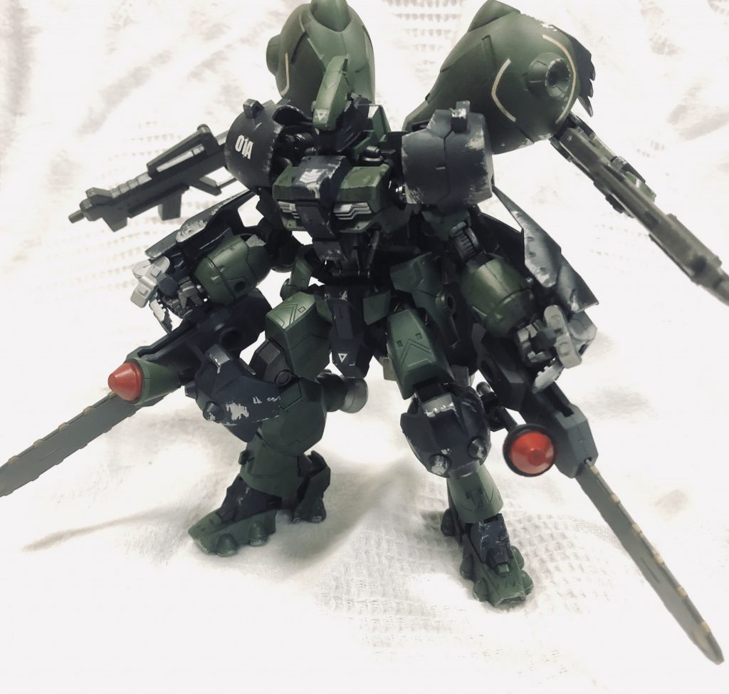 全武装展開って男の子って感じだ