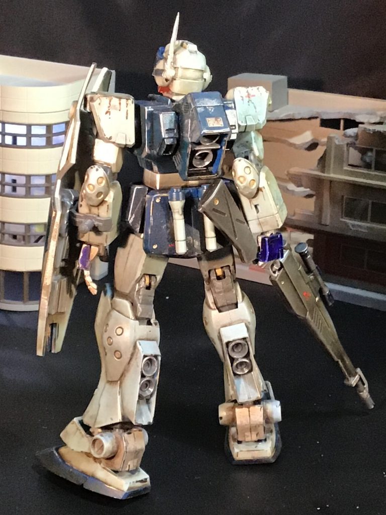 ジム兵士:いくで〜! 連邦将校A:外したな… 連将B:勢いはあるんですが… いわゆるパト◯イバーの太田みたいな…–5枚目/制作者:sora