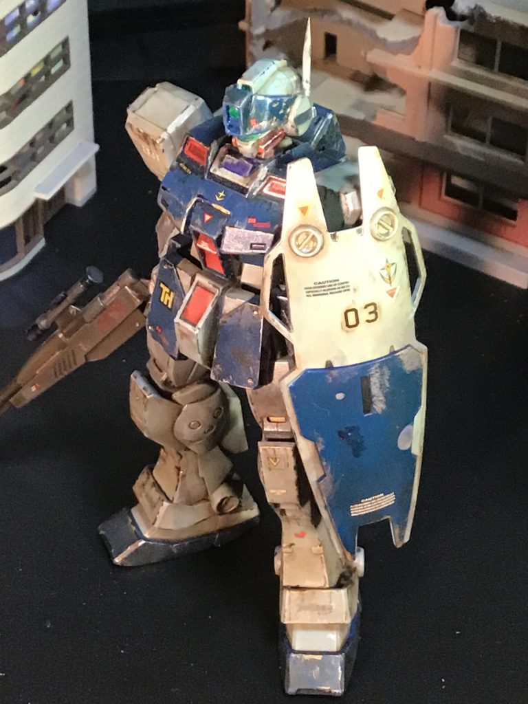 ジム兵士:いくで〜! 連邦将校A:外したな… 連将B:勢いはあるんですが… いわゆるパト◯イバーの太田みたいな…–4枚目/制作者:sora