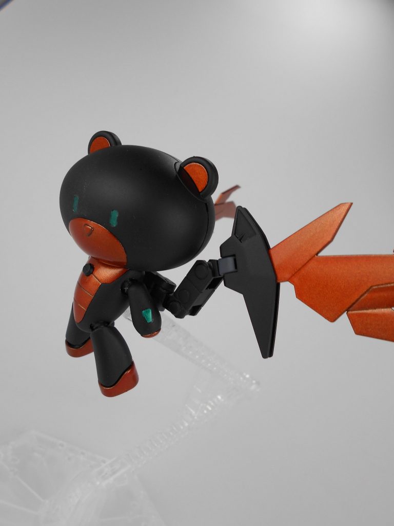 イビルウィングユニット。イビルトライオンに使用可能で飛行能力の付与と機動性の向上をしています。