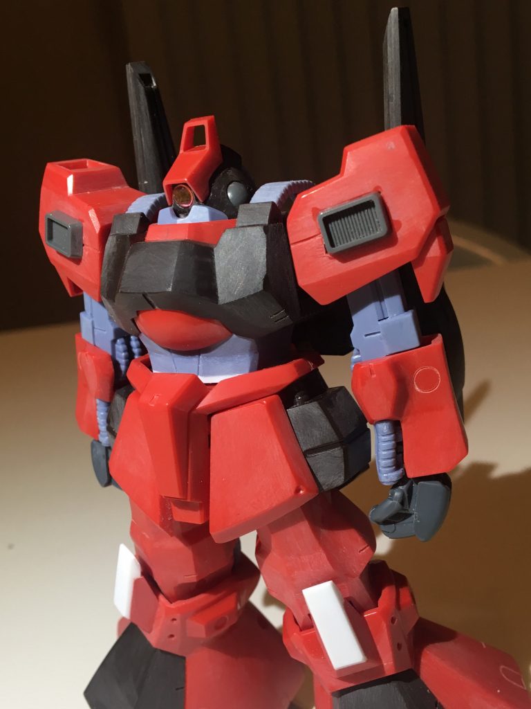 腹部も延長。ちょっと前屈させてます。