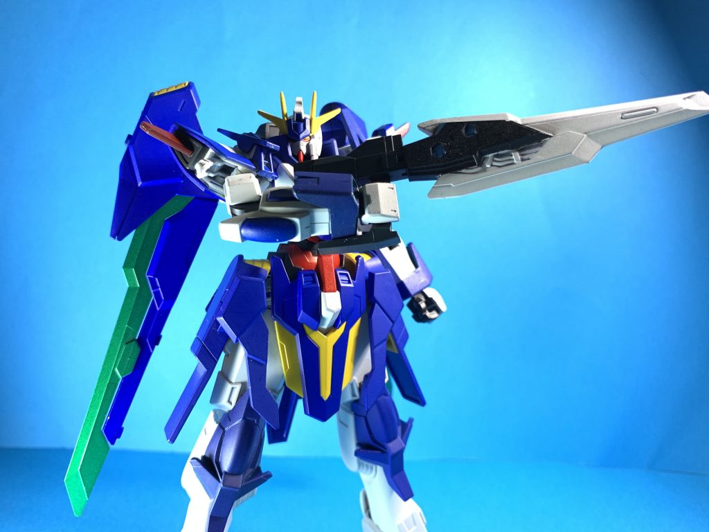 ドッズバインダーライフル。ドッズライフル基部はランナーが入るのでなんでもドッズウエポンに出来てワクワクしますね。