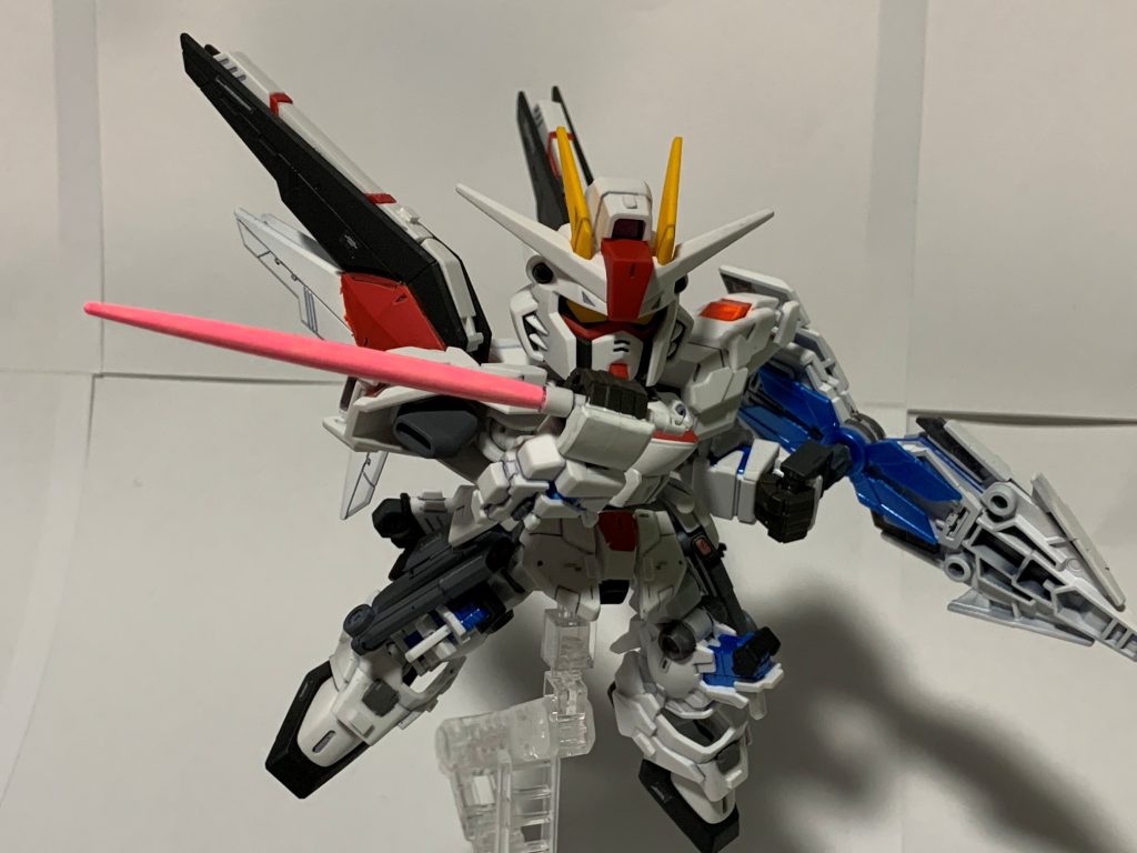 PHASE-11 ヴァイスサーベル可動範囲の都合でロボット魂のフリーダムのポーズは再現できず。