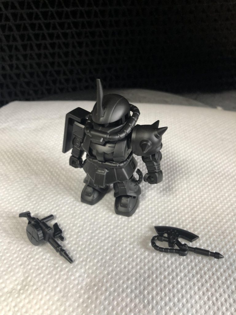 黒サフ。
この段階で組む。