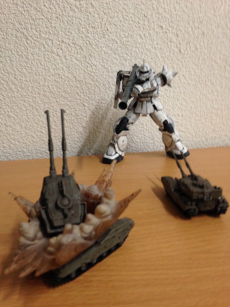 ザク　ホワイトオーガー–3枚目/制作者：けーた