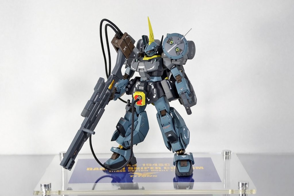 HGUCバーザム改造 バーザム・スナイパーカスタム–7枚目/制作者:アイン