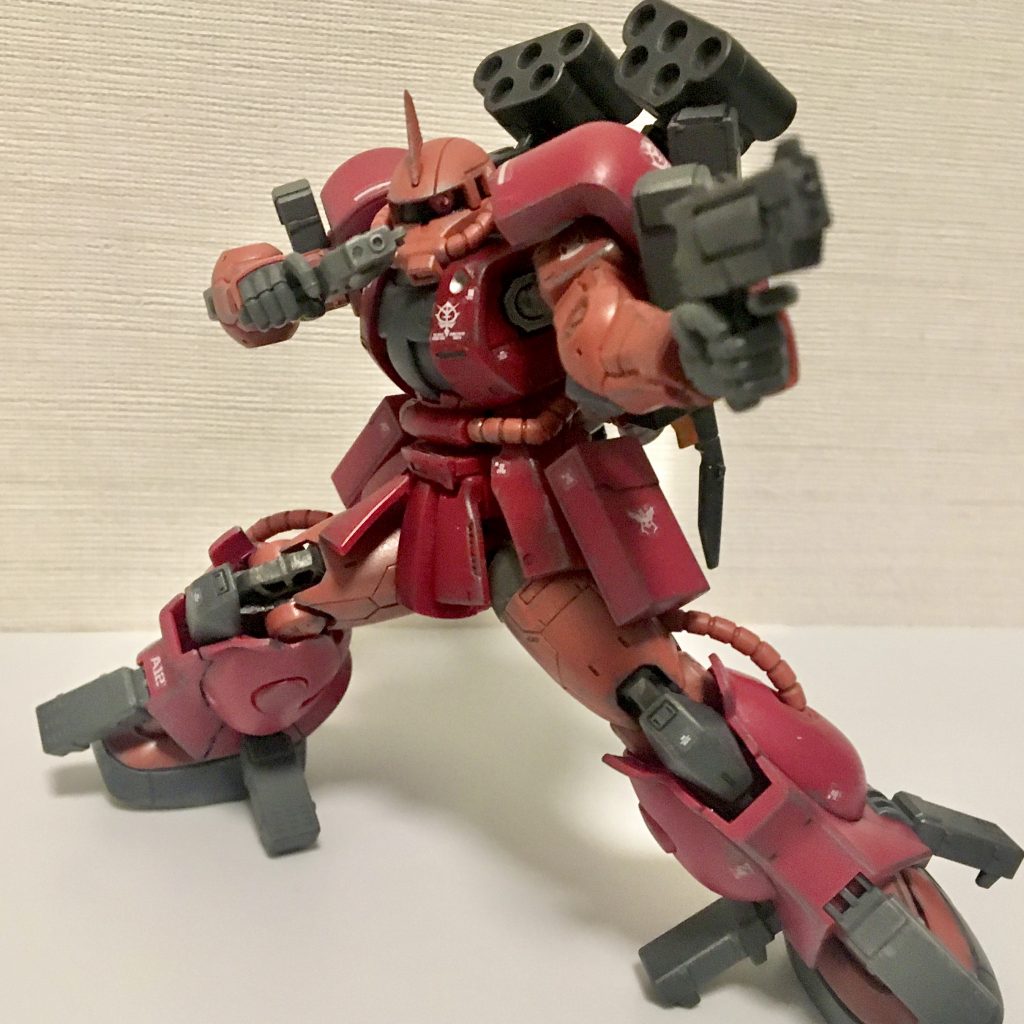 オリジンベースなので可動域良好