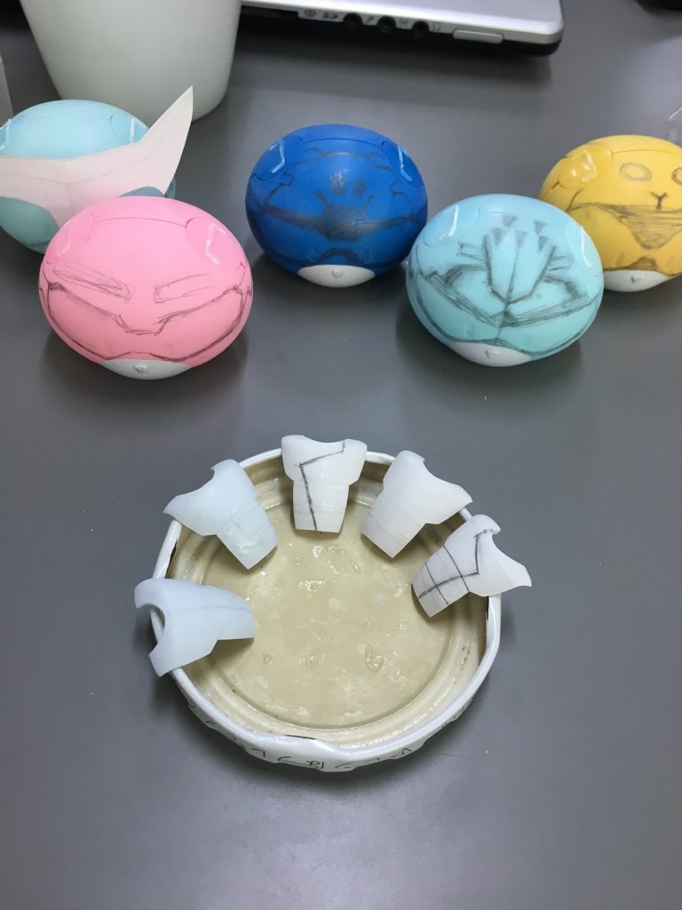 手書きで何となくのイメージを